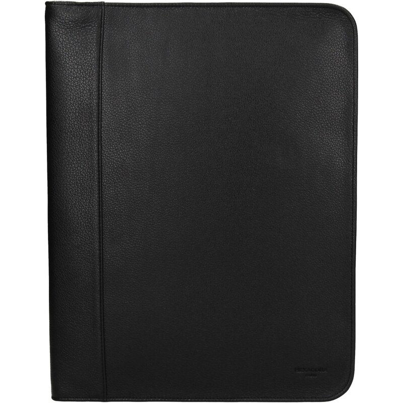 Celokožená pánska spisovka Hexagona Arthur - čierna 48201605