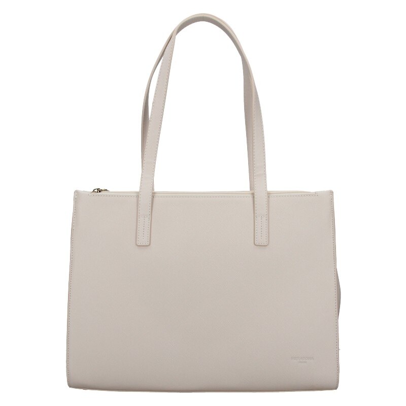 Dámska kabelka Hexagona Danuta - krémová 48227136