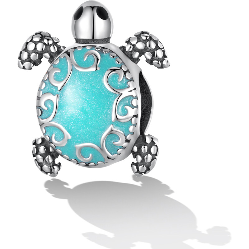 Royal Fashion strieborný prívesok Krásna morská korytnačka 55391068
