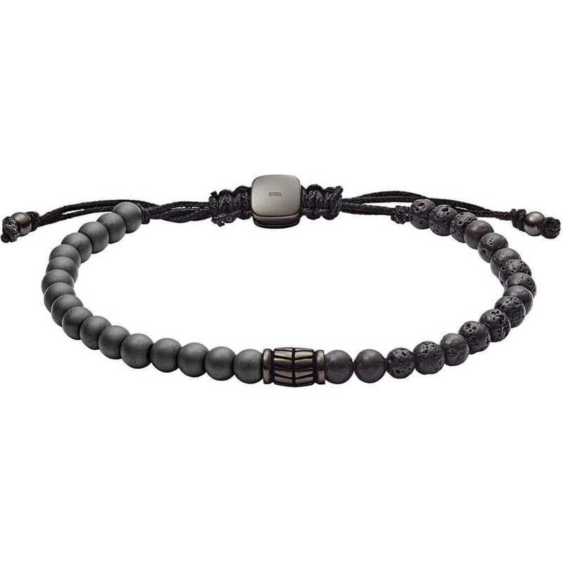 Fossil Náramok s hematit a lávovými kameňmi JF03008793 66585117