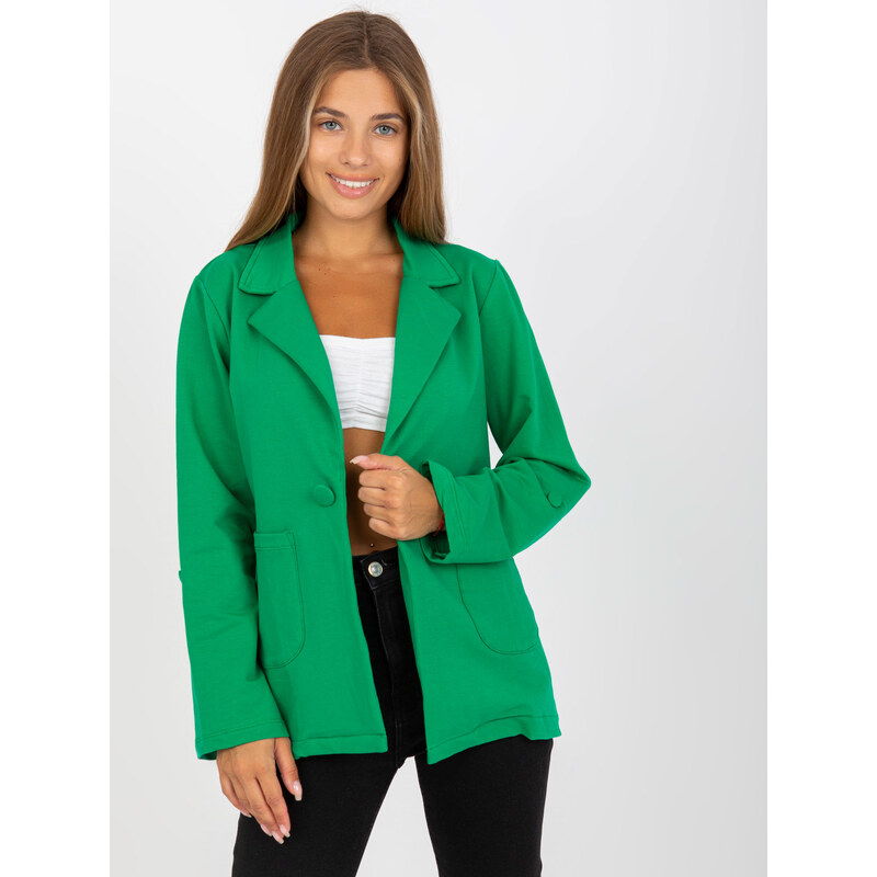RUE PARIS Blazer-RV-MA-8071.19P-Green 64684800