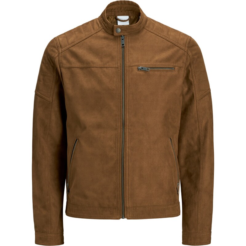 JACK & JONES Prechodná bunda JCORocky hnedá 17124155