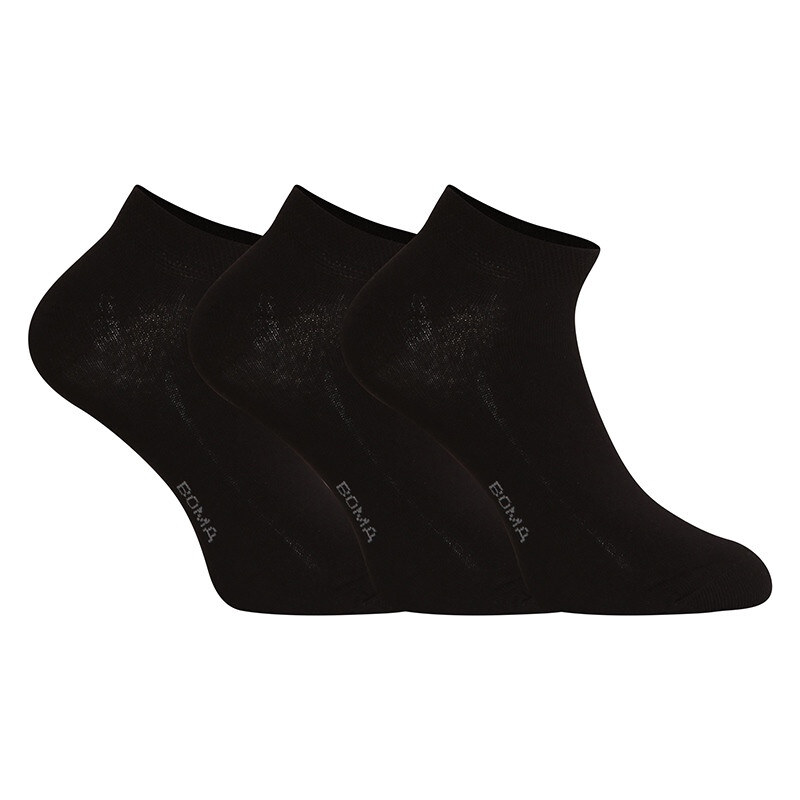 3PACK ponožky BOMA čierné (Hoho) 64588629