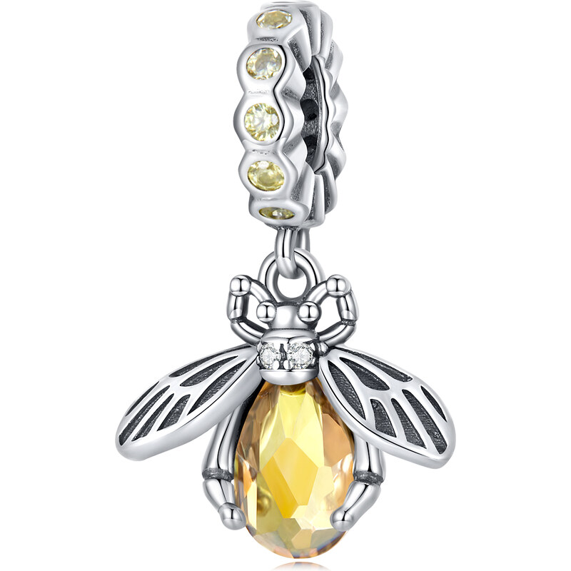 Royal Fashion strieborný prívesok Úžasná včielka 54479630