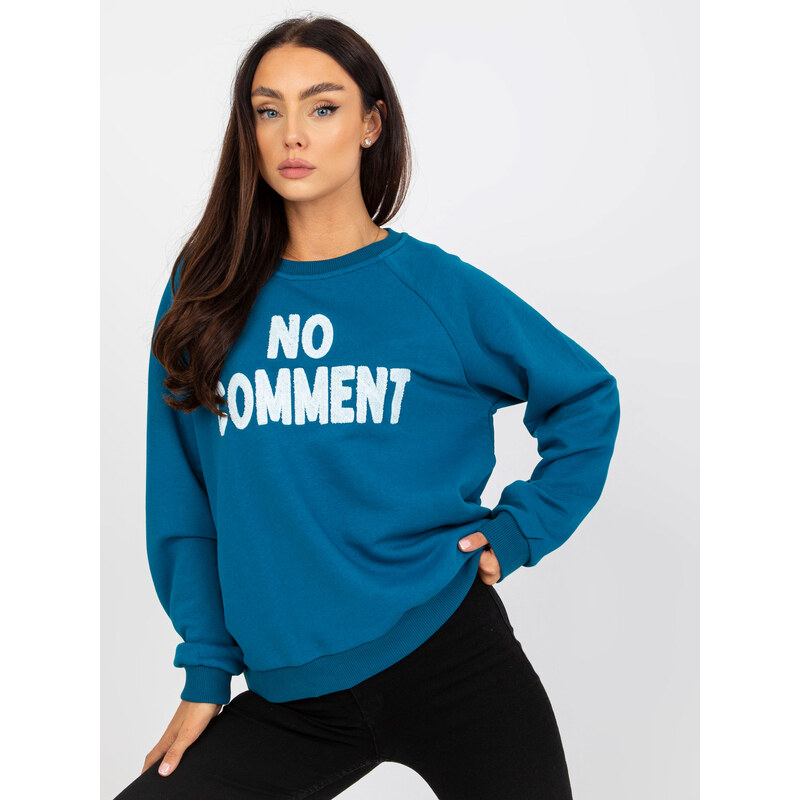 RUE PARIS Sweatshirt-RV-BL-8076.13-sea 64792338