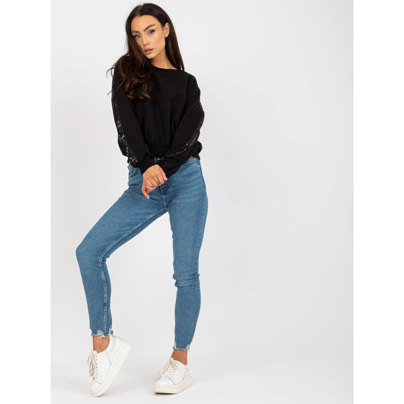 RUE PARIS Sweatshirt-RV-BL-8067.88-black 64787240