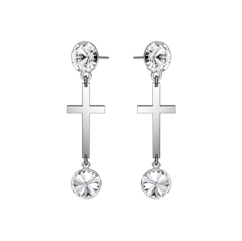 SWAROVSKI Elements Swarovski e. náušnice, krížiky Have Faith see9650 34306344