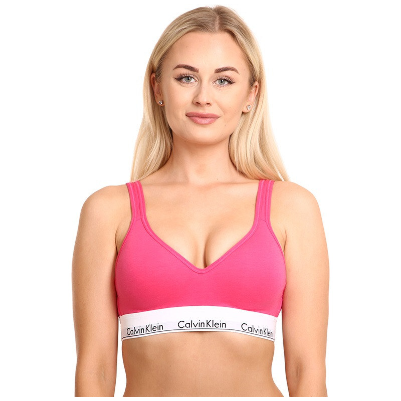 Dámska podprsenka Calvin Klein ružová (QF5490E-VGY) 34317442