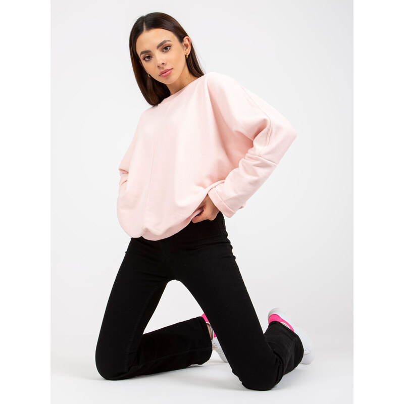 RUE PARIS Sweatshirt-RV-BL-8080.56-light pink 64792336