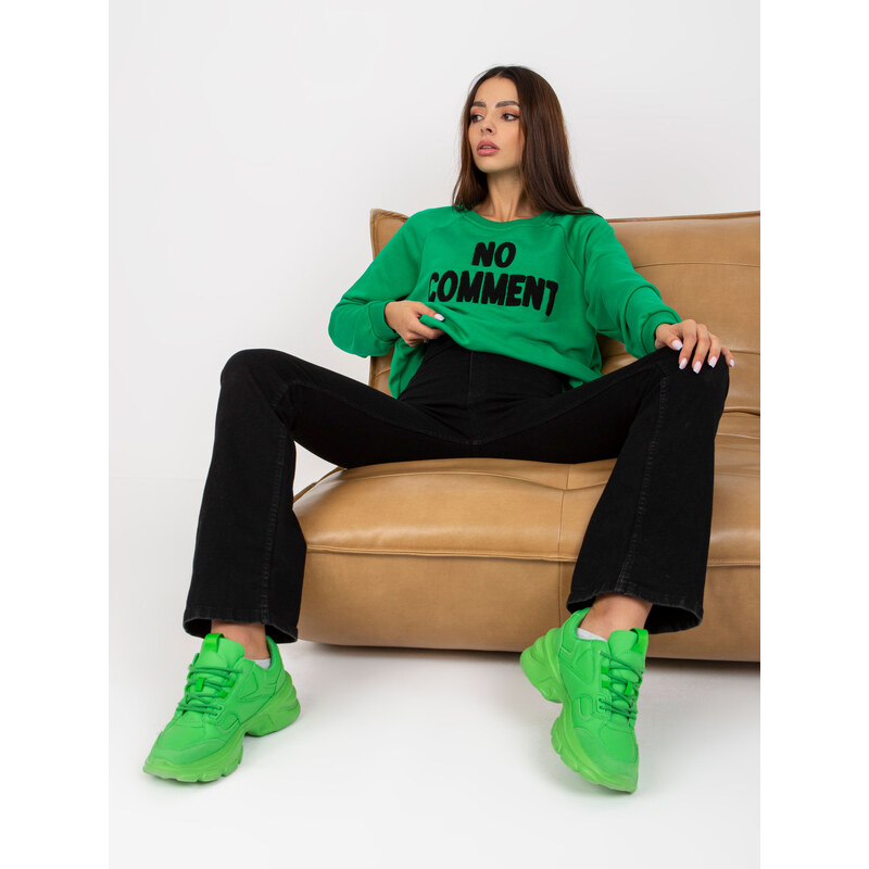 RUE PARIS Sweatshirt-RV-BL-8076.13-green 64792193