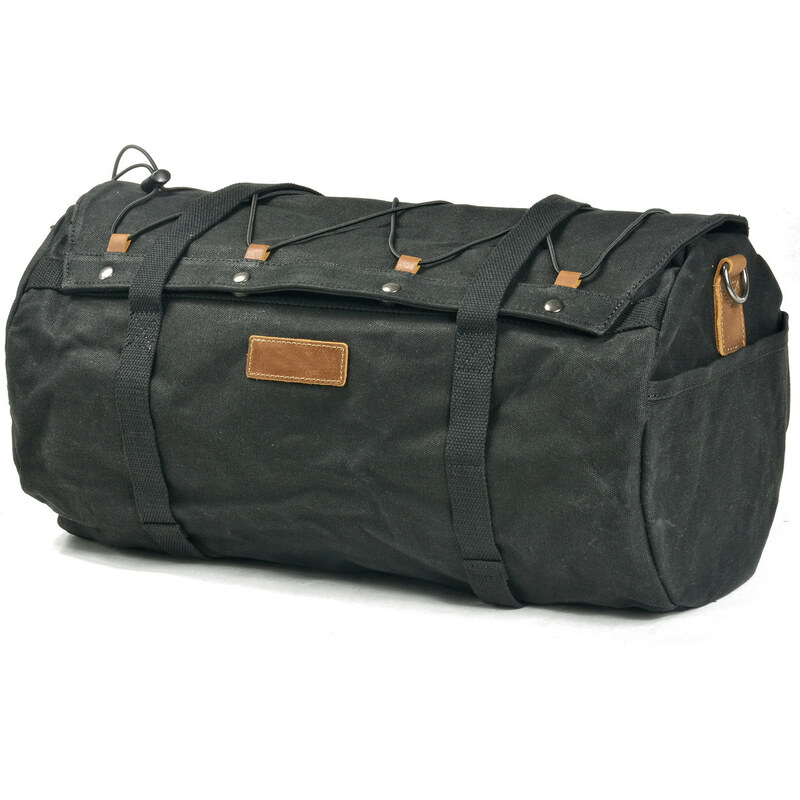 Glara Priestorná plátená cestovná retro taška 36989047