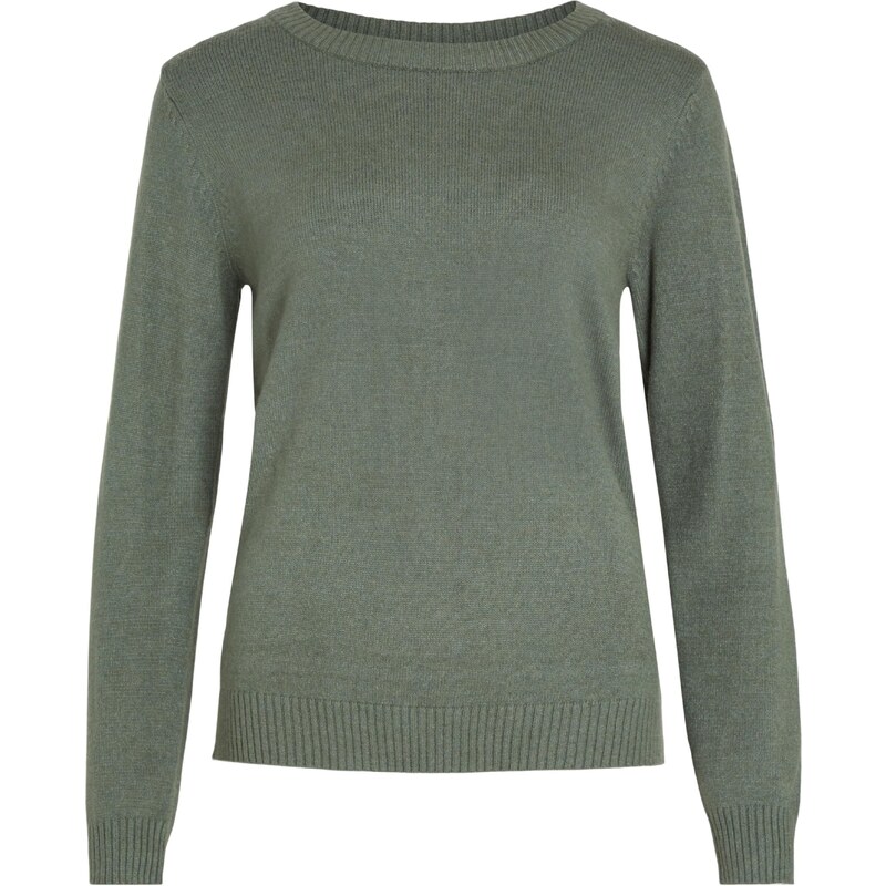 VILA Sveter VILRil tmavozelená 65641881