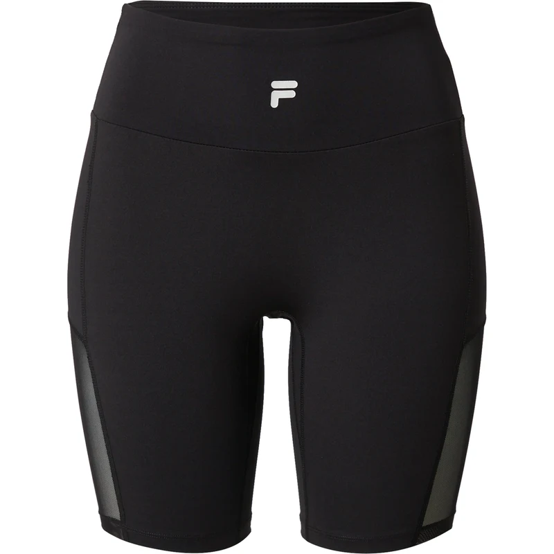 FILA Športové nohavice svetlosivá / čierna 67728433