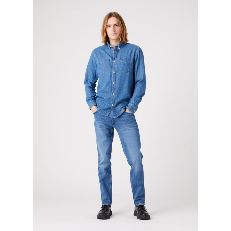 Pánske jeans WRANGLER W15QJX21Y GREENSBORO NEW FAVORITE 34368048