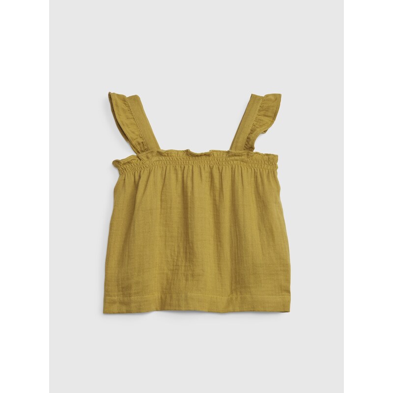 Žlté dievčenské tielko GAP 50513018