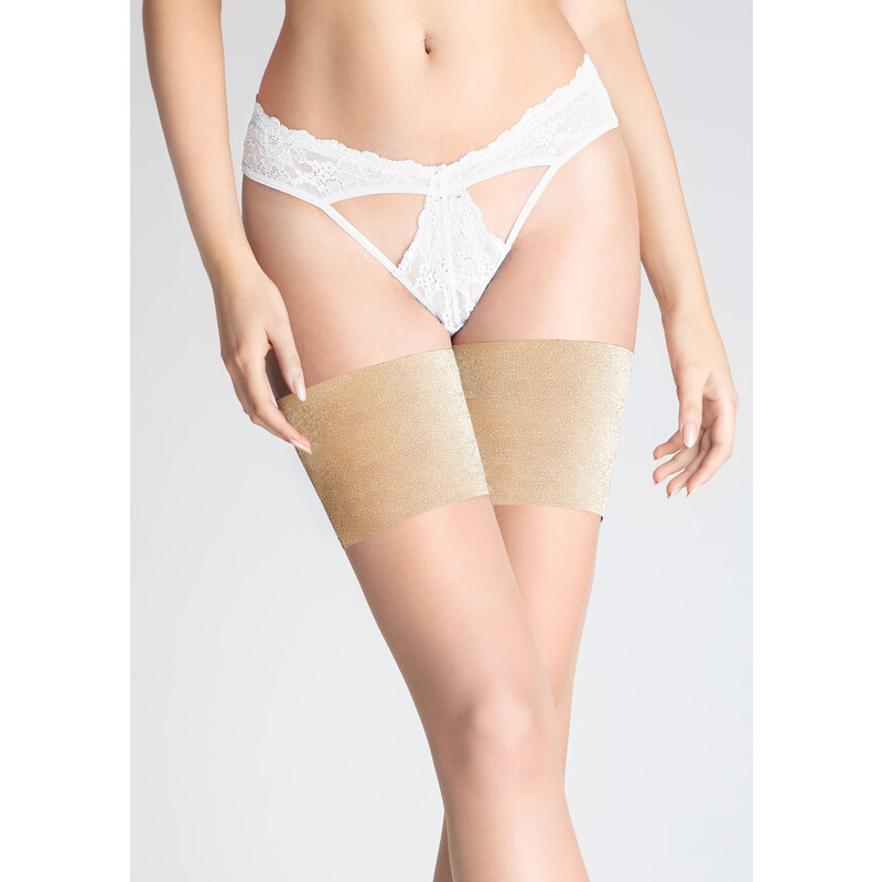 Samodržiaci saténový stehenný pás BANDALETTES Marilyn 67581315