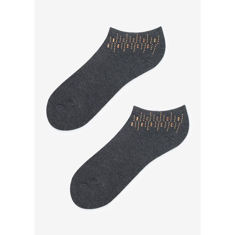 Dámske ponožky GOLDEN STICKS Marilyn-Grey-dark-UNI