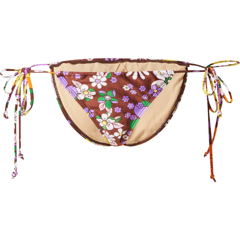 Cotton On Body Bikinové nohavičky hnedá / zelená / fialová / biela 54233915