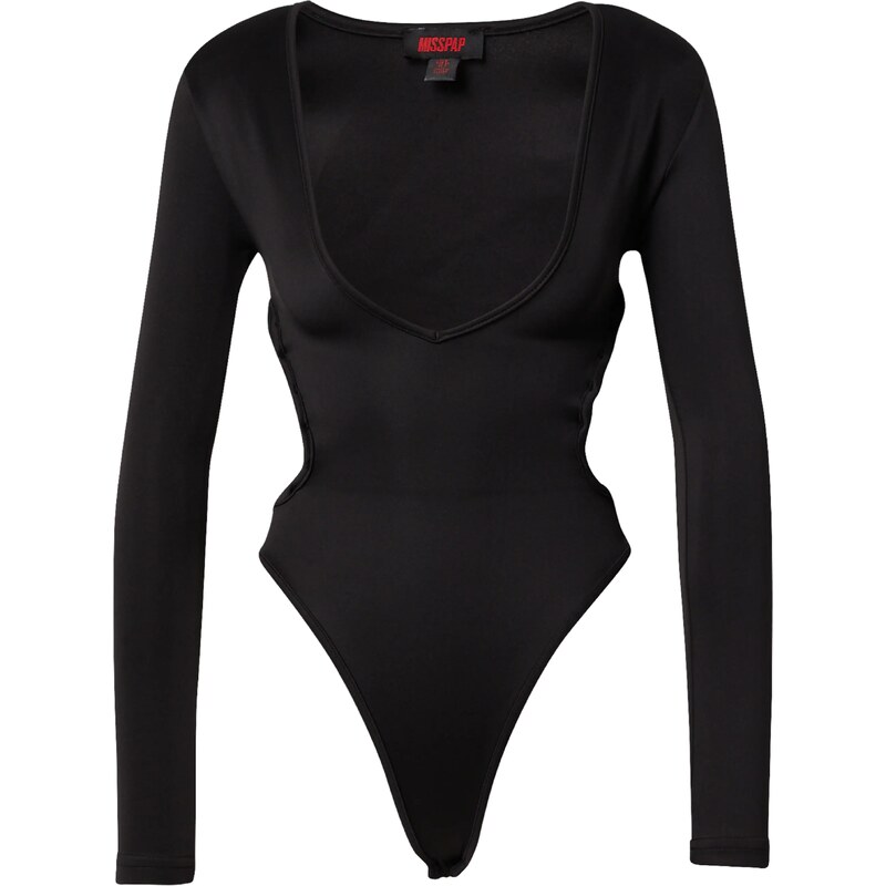 Misspap Košeľové body čierna 54233923