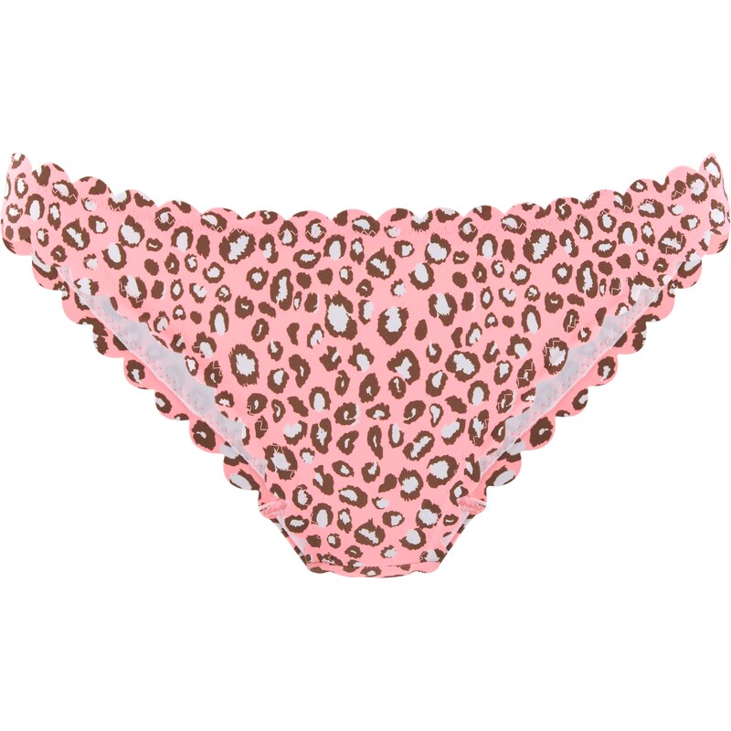 LASCANA Bikinové nohavičky hnedá / ružová / biela 54231697