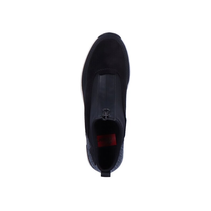 Exkluzivní moderní kotníkovky Rieker N6352-00 černá