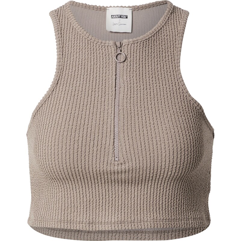 ABOUT YOU x Laura Giurcanu Top Ida mokka 55716173