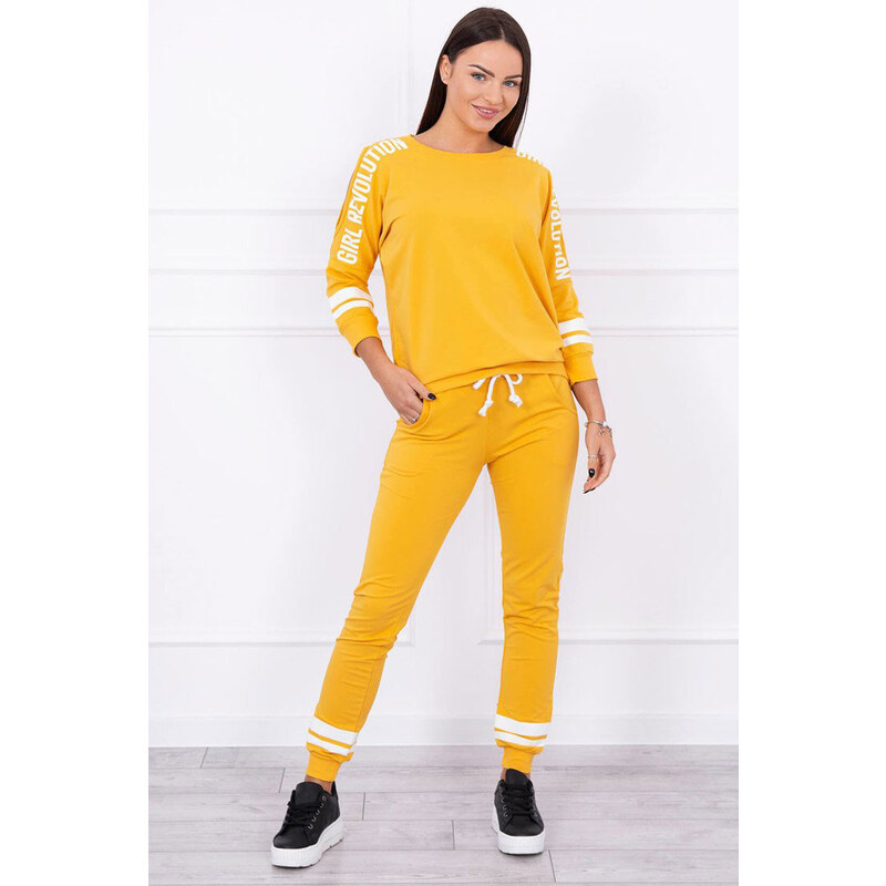 Glara Športová dámska súprava s prestrihmi 36988445