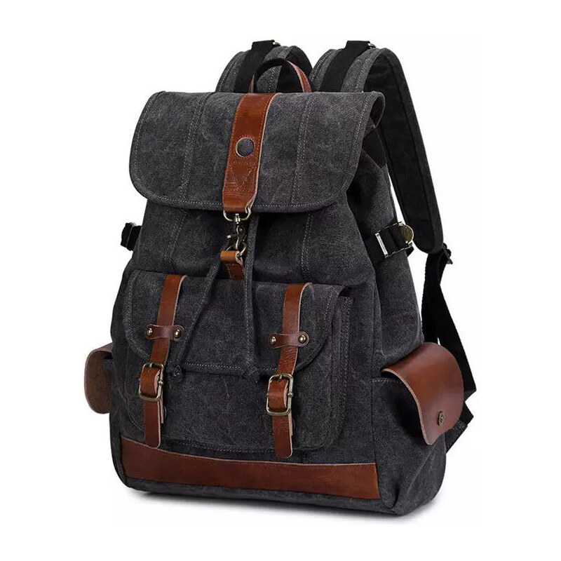 Glara Turistický nepremokavý plátený batoh 35426130