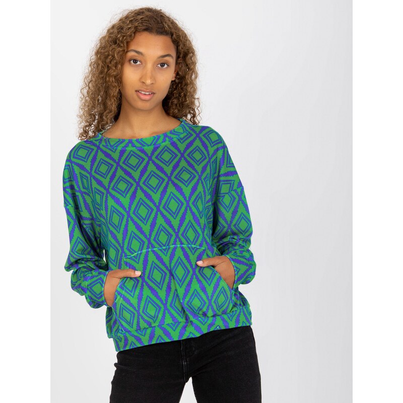 RUE PARIS Sweatshirt-RV-BL-8188.50-green 64792235