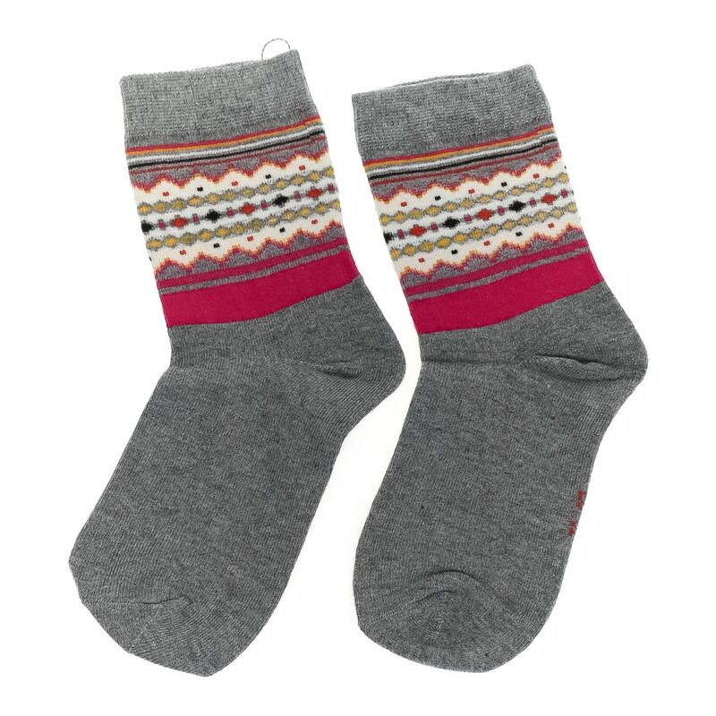 AURA.VIA Detské sivé ponožky TOON 34383989