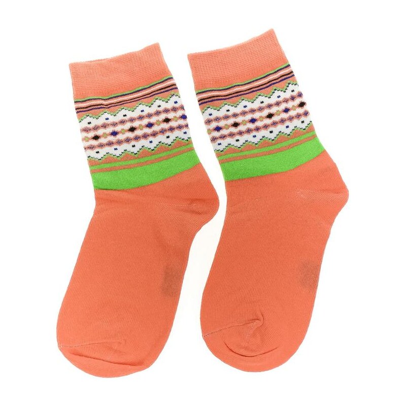 AURA.VIA Detské oranžové ponožky TOON 34383990