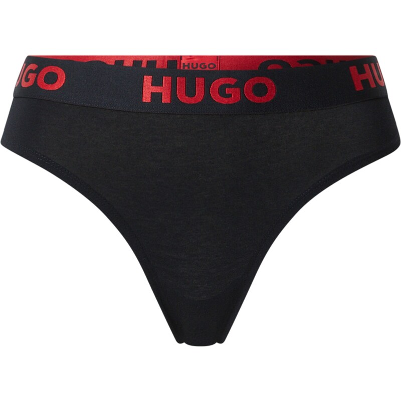 HUGO Tangá červená / čierna 35282973