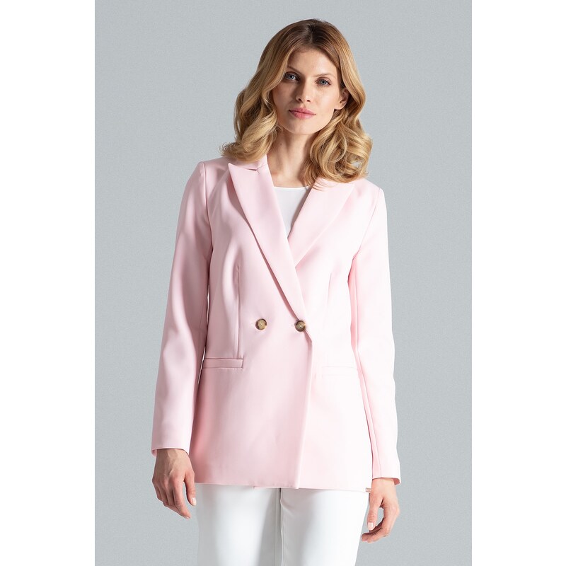FIGL Dámske ružové sako M642 Pink 8548111