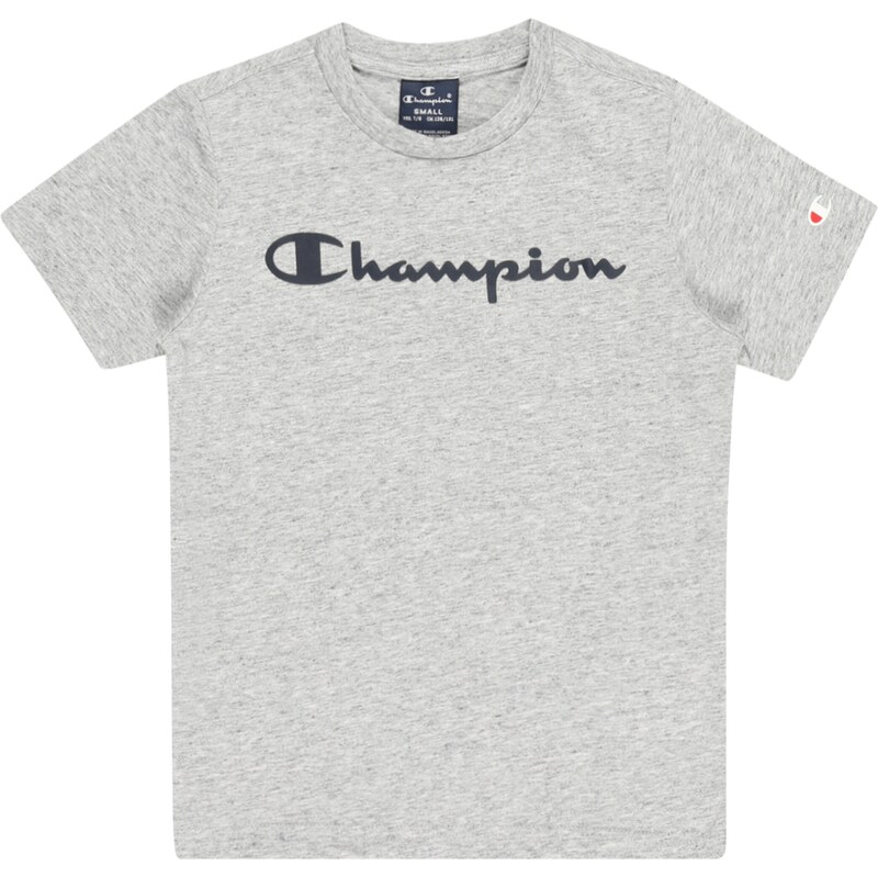 Champion Authentic Athletic Apparel Tričko sivá melírovaná / červená / 64146385