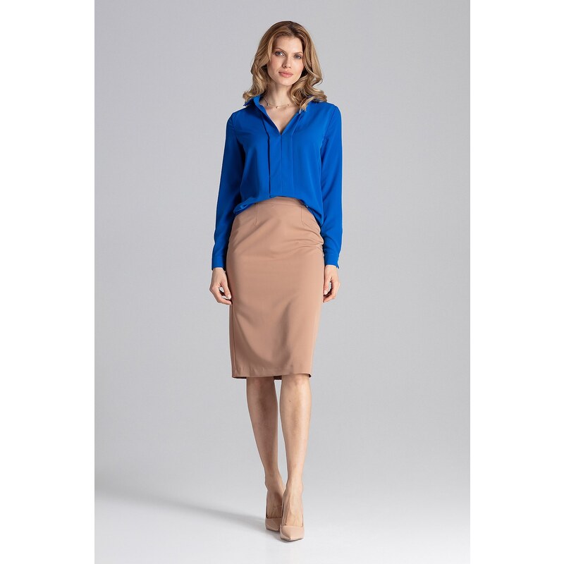 FIGL Modrá elegantná košeľa M621 10696072