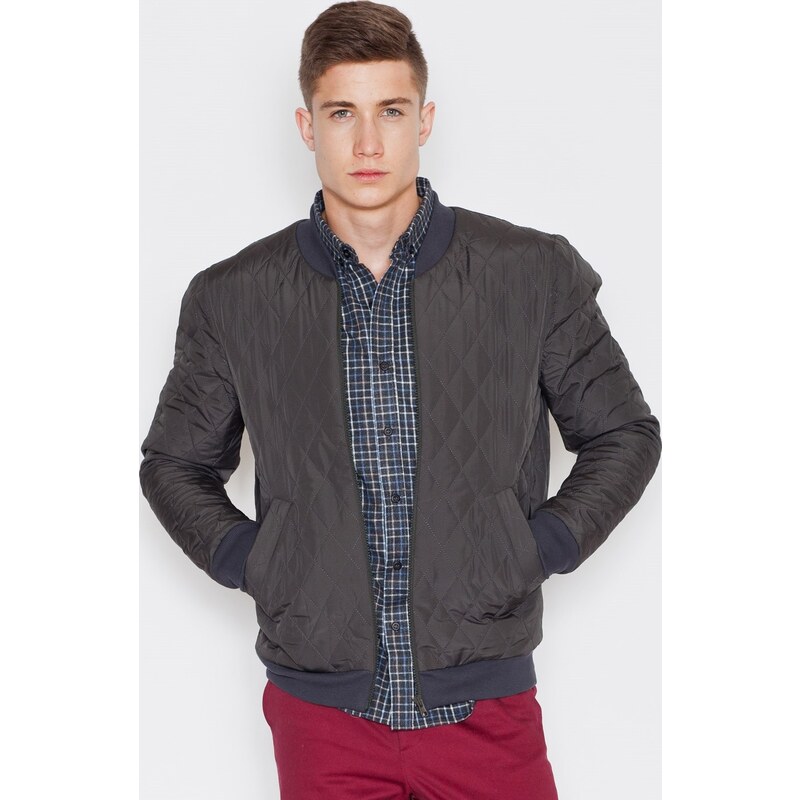 VISENT Olivová prešívaná bunda V012 Olive 5802971