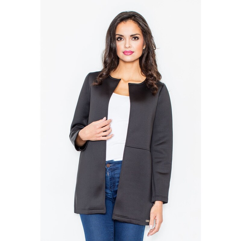 FIGL Čierny blejzer s dlhými rukávmi M345 5422493