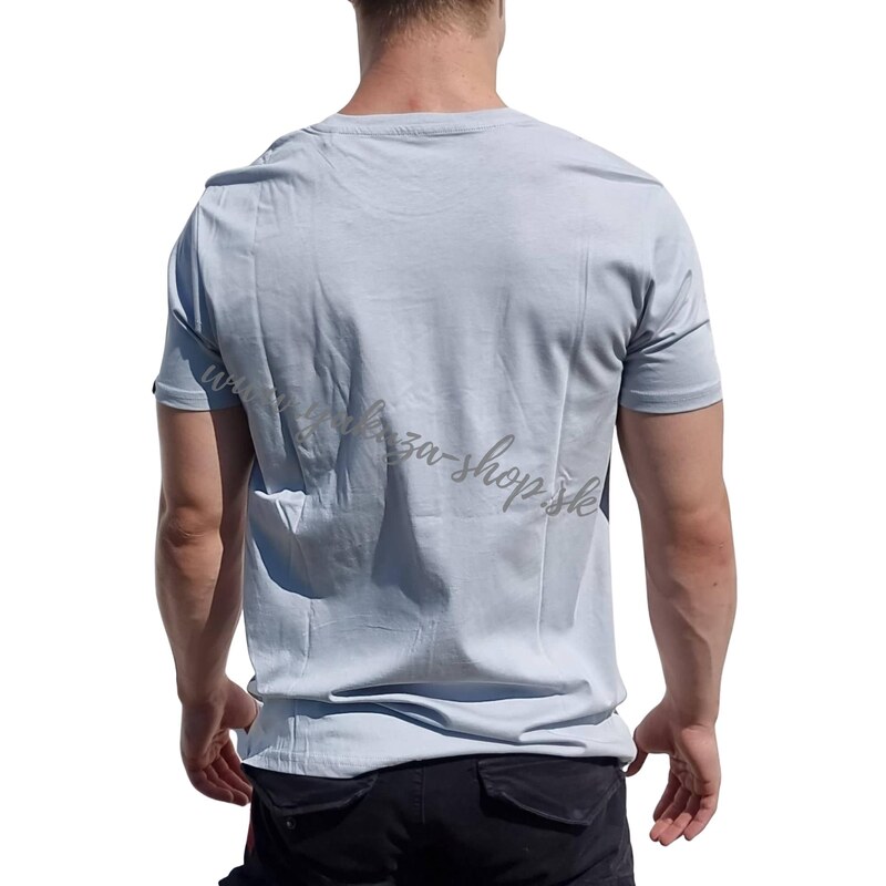 Alpha Industries Basic T-Shirt Pastel Grey tričko pánske