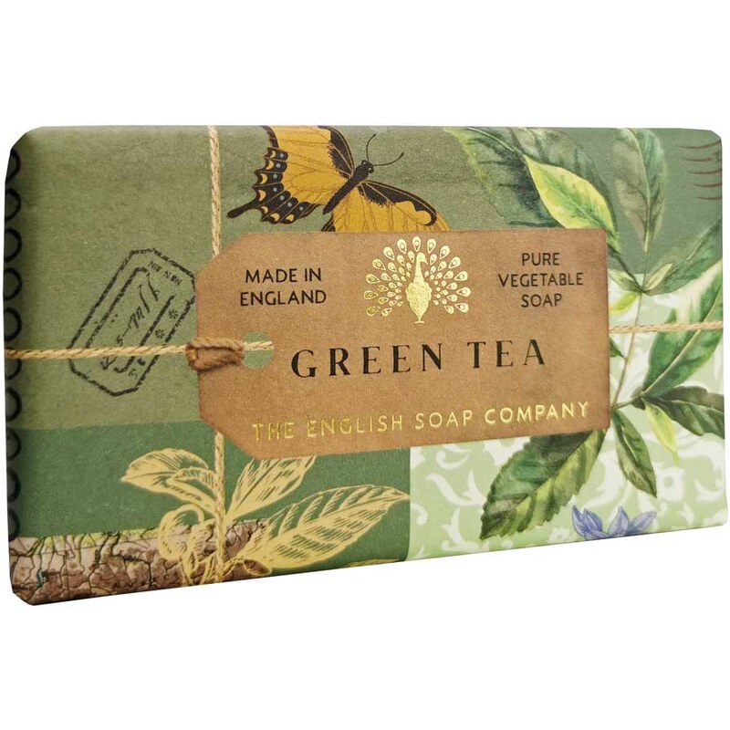 English Soap Company Tuhé mýdlo - Zelený čaj, 190g