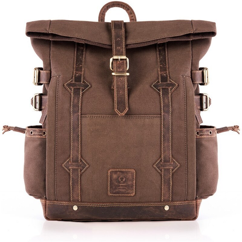 PAOLO PERUZZI Robustný trekingový batoh | hnedá T-40-BR 34421520