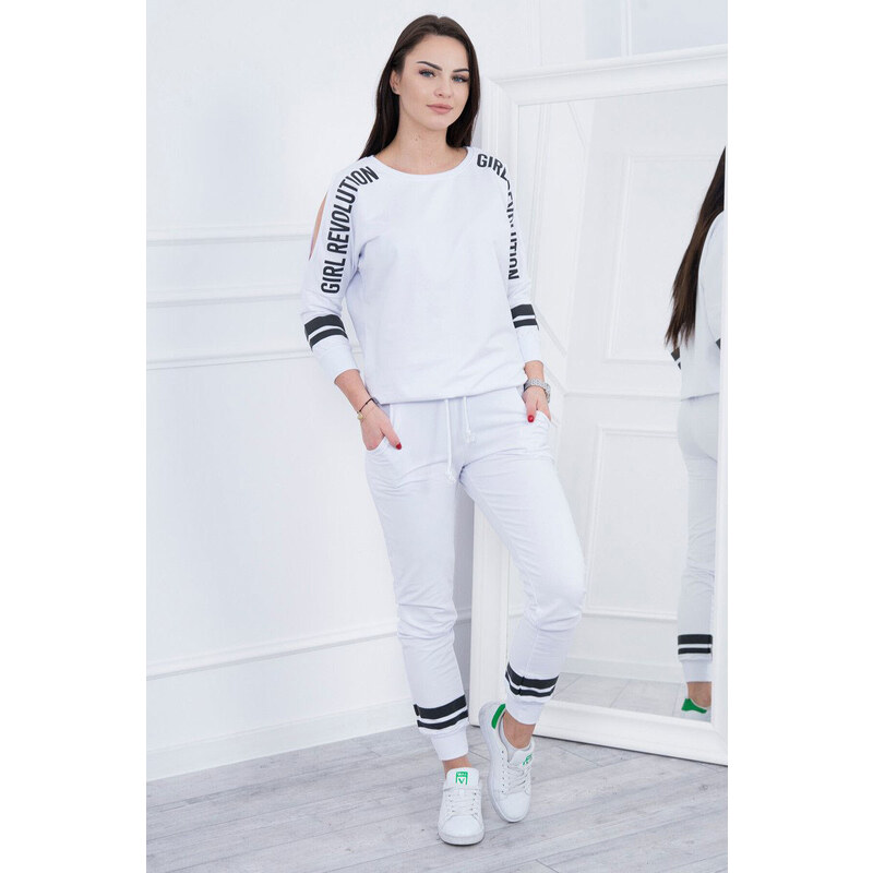 Glara Športová dámska súprava s prestrihmi 36988447