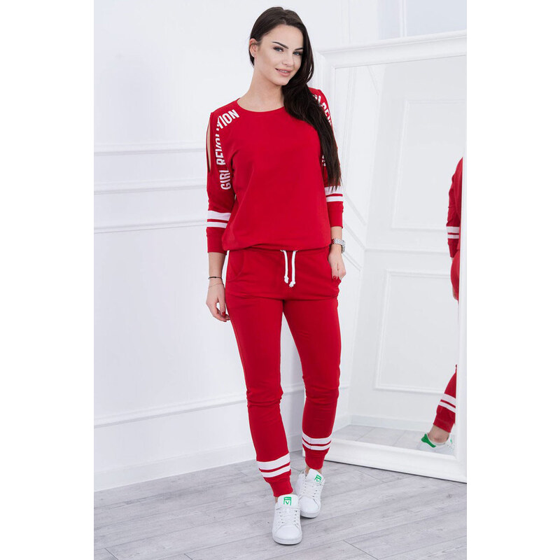 Glara Športová dámska súprava s prestrihmi 36988446