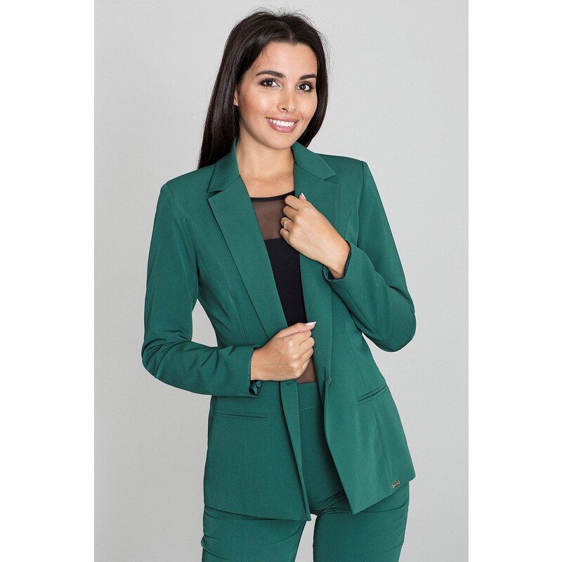 FIGL Dámske zelené sako M562 Green 5422531
