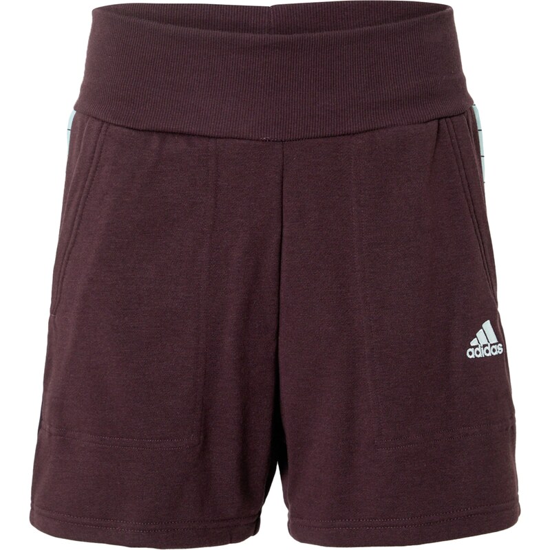 ADIDAS SPORTSWEAR Športové nohavice Tiro svetlomodrá / burgundská / 67750126