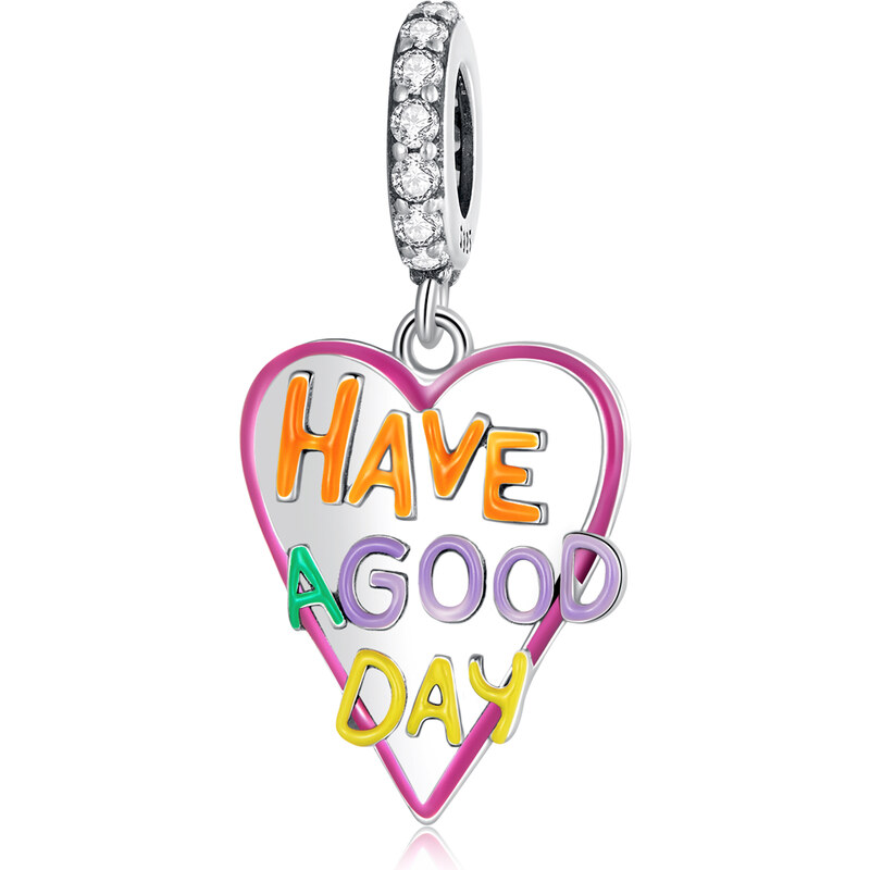 Royal Fashion strieborný prívesok Pekný deň 55426883