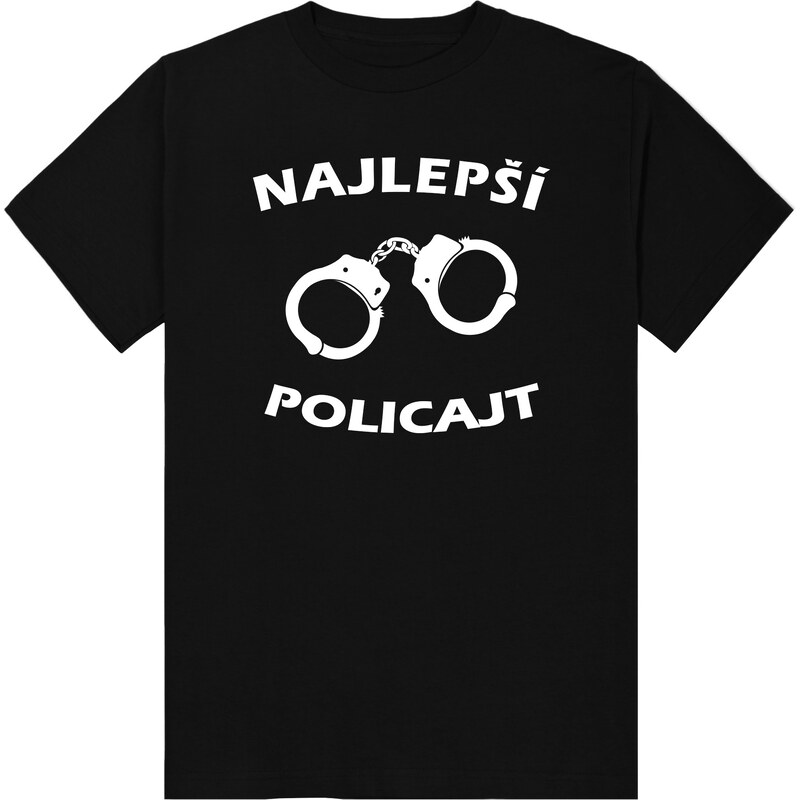 paradoo Pánske tričko "Najlepší policajt"