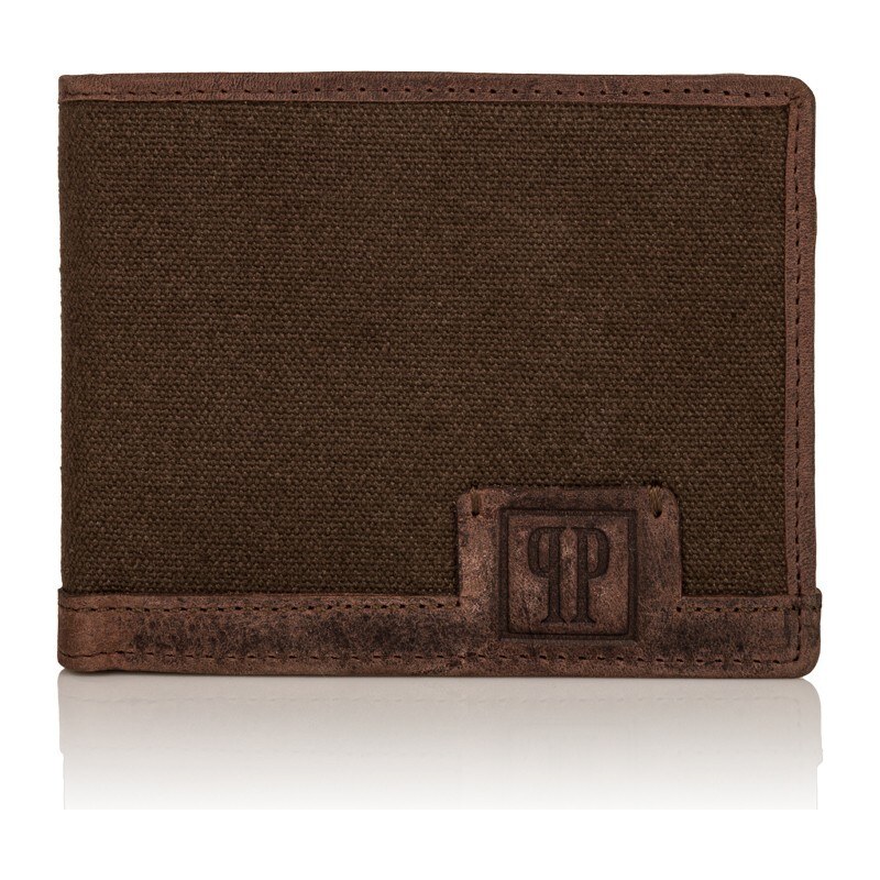 PAOLO PERUZZI Pánska kožená peňaženka RFID | hnedá T-02-BR 34444122