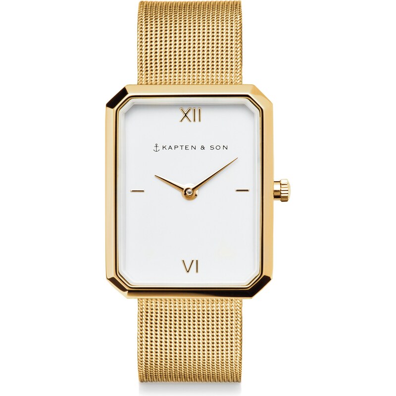 Kapten & Son Analógové hodinky Grace Gold Mesh zlatá 18148067