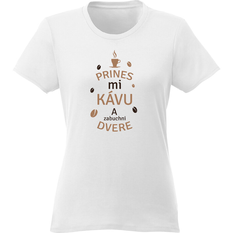 paradoo Dámske tričko "Prines mi kávu"