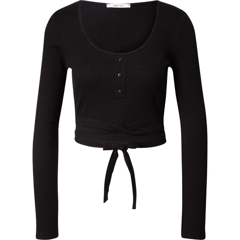 ABOUT YOU Tričko Charlott čierna 34710287